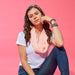 Jersey Knit Infinity - Coral