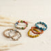 Cube Shape Clay Mini Bracelet - Assorted 24 Pack
