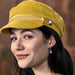 Mustard Corduroy Newsboy Cap