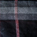 Preppy Lightweight Plaid Scarf - Black