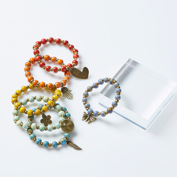 Clay Charms Mixed 24 Pack