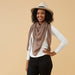 Fall Cowboy Scarf - Beige