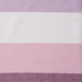 Vibrant Stripe Fringe Scarf - Purple