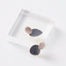 Gray Slipper Earrings
