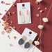 Gray Slipper Earrings