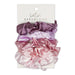 Satin Scrunchie Set Of 5 - Soft Pinks