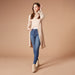 Courtney Poncho Beige