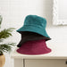 Corduroy Bucket Hat - Teal Green