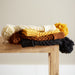 Cheveron Knit Hat - Mustard Yellow