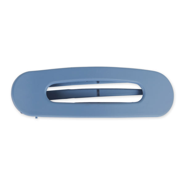Matte Lay Flat Hair Clip - Blue