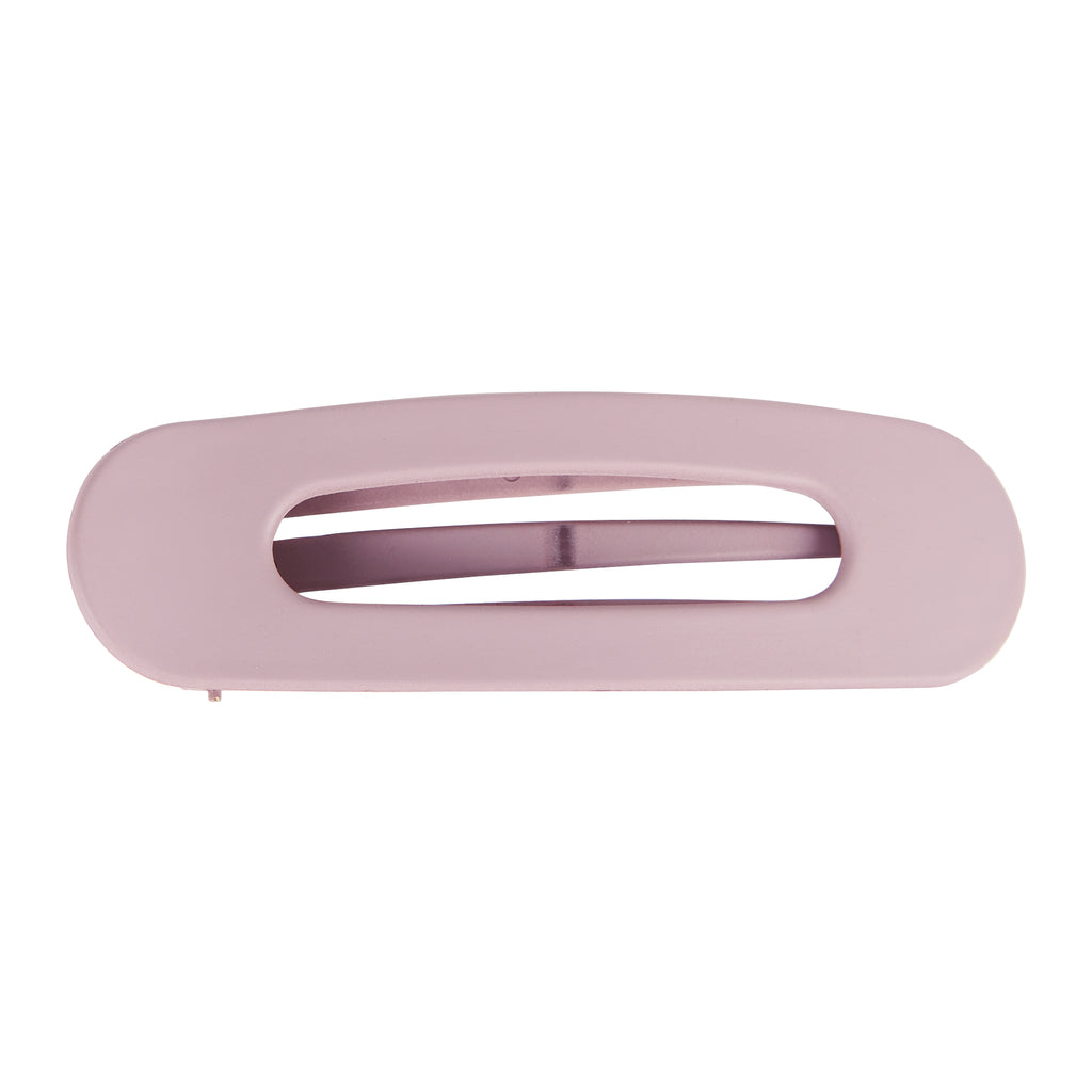 Matte Lay Flat Hair Clip - Purple