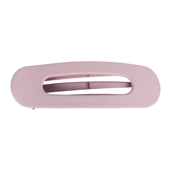 Matte Lay Flat Hair Clip - Purple