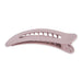 Matte Lay Flat Hair Clip - Purple