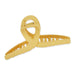 Matte Loop Hair Claw - Mustard
