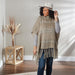Meegan Poncho - Khaki