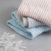 Chenille Knit Scarf - Blue