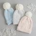 Chenille Knit Beanie - Blue