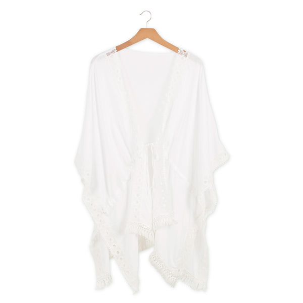 Catalina Kimono - White