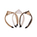 Blair Knotted Headband - White
