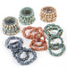 Coastal Clay Large Bead Bracelet - Mixed 24 Pack