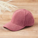 Corduroy Ball Cap - Sedona
