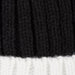 Sofia Ribbed Beanie - Black/White