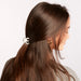 Mini Hair Claw - Cream