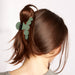 Matte Circles Hair Claw - Sage