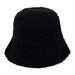Corduroy Reversible Bucket Hat - Black