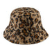 Teddy Bucket Hat - Leopard