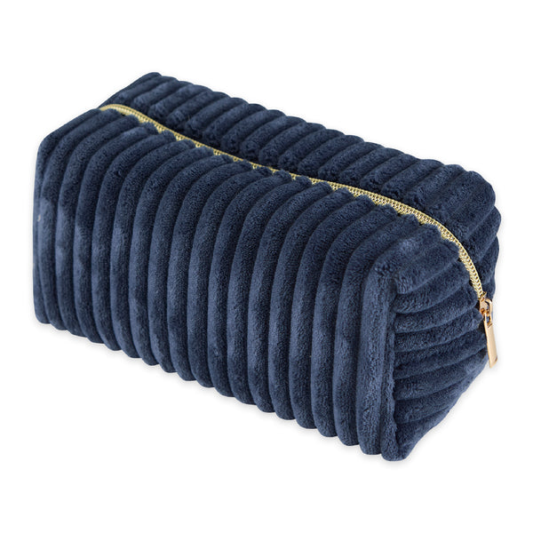 Corduroy Cosmetic Bag - Navy