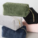 Corduroy Cosmetic Bag - Green
