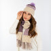 Crystal Beanie - Purple