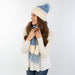Crystal Beanie - Blue