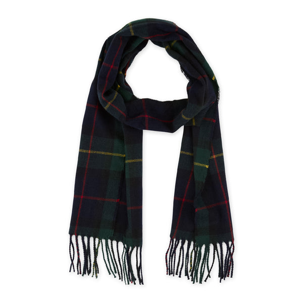 Winter Plaid Scarf - Green