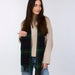 Winter Plaid Scarf - Green