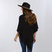 Margo Poncho - Black