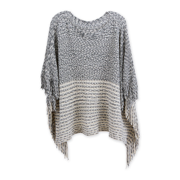 Amber Poncho - Black