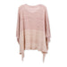 Amber Poncho - Pink