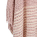 Amber Poncho - Pink
