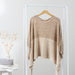 Amber Poncho - Beige