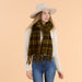 Autumn Plaid Scarf - Green