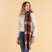Autumn Plaid Scarf - Pink