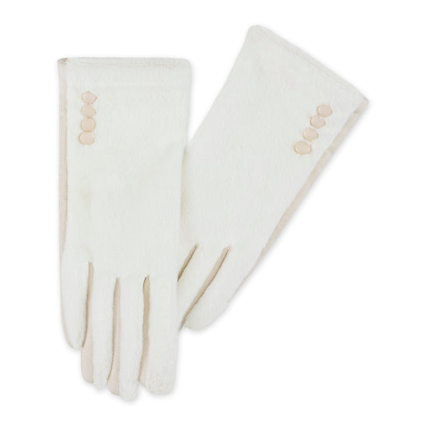 Noelle Gloves - Cream