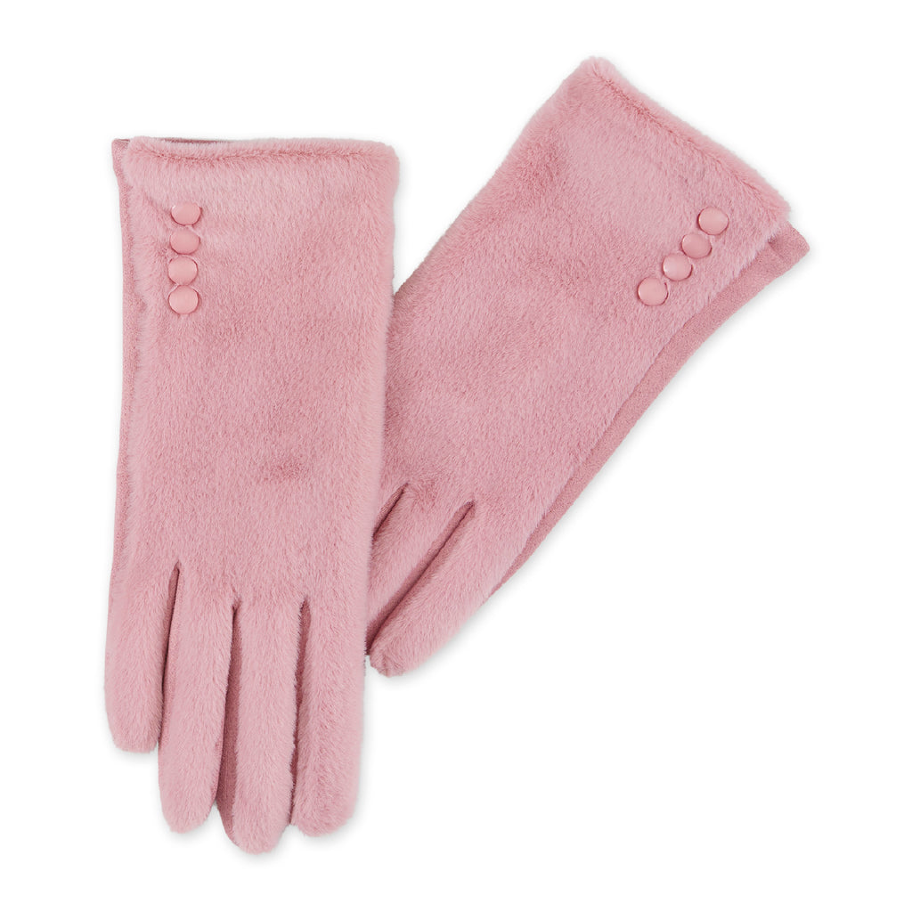 Noelle Gloves - Pink