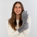 Noelle Gloves - Gray