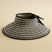 Playa Straw Visor - Black