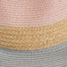Kai Straw Hat - Pink / Gray