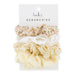 Spring Scrunchie Set of 4 - Yellow