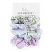 Spring Scrunchie Set of 4 - Purple